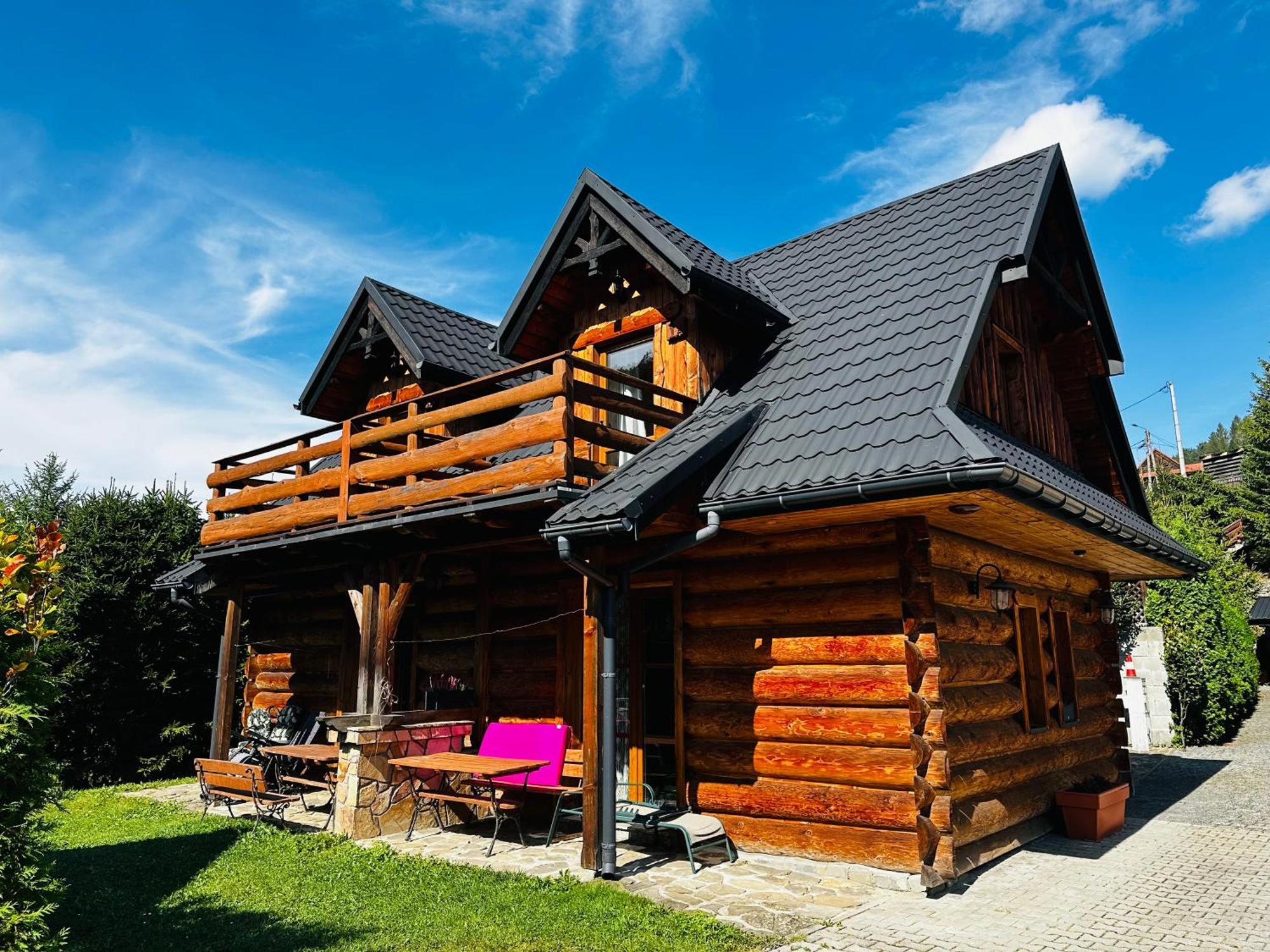 Nad Grajcarkiem Villa Szczawnica Buitenkant foto