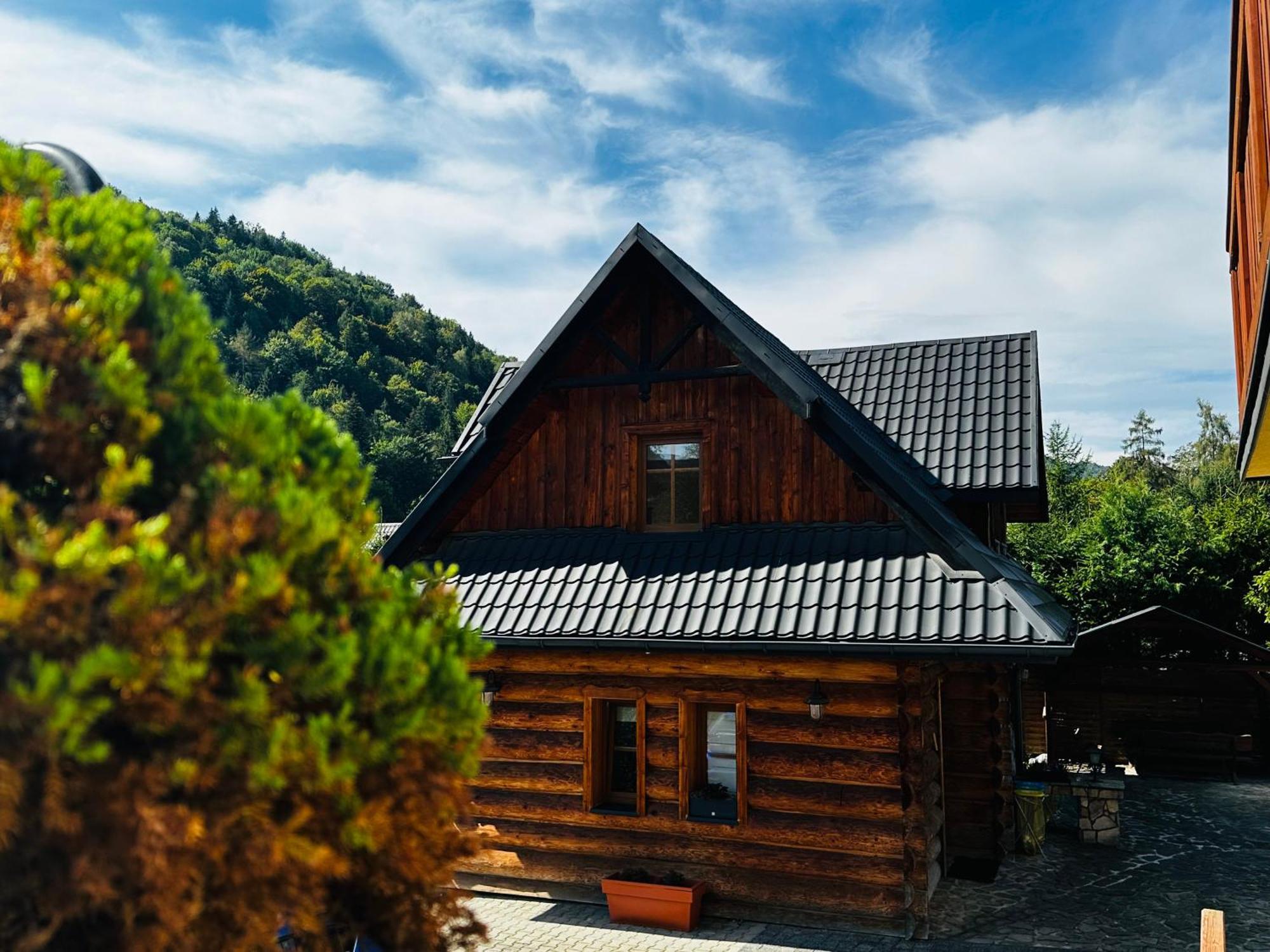 Nad Grajcarkiem Villa Szczawnica Buitenkant foto