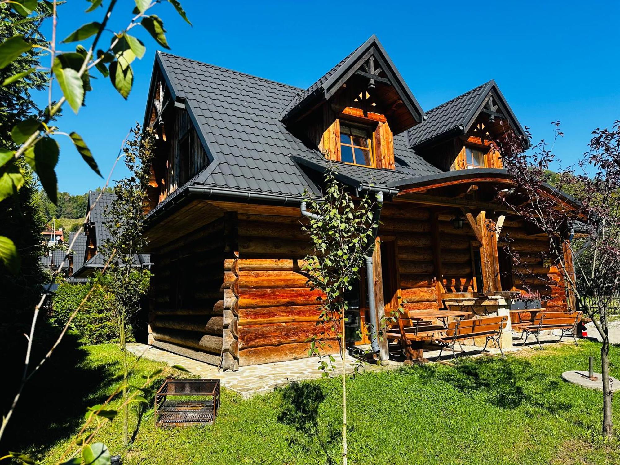Nad Grajcarkiem Villa Szczawnica Buitenkant foto
