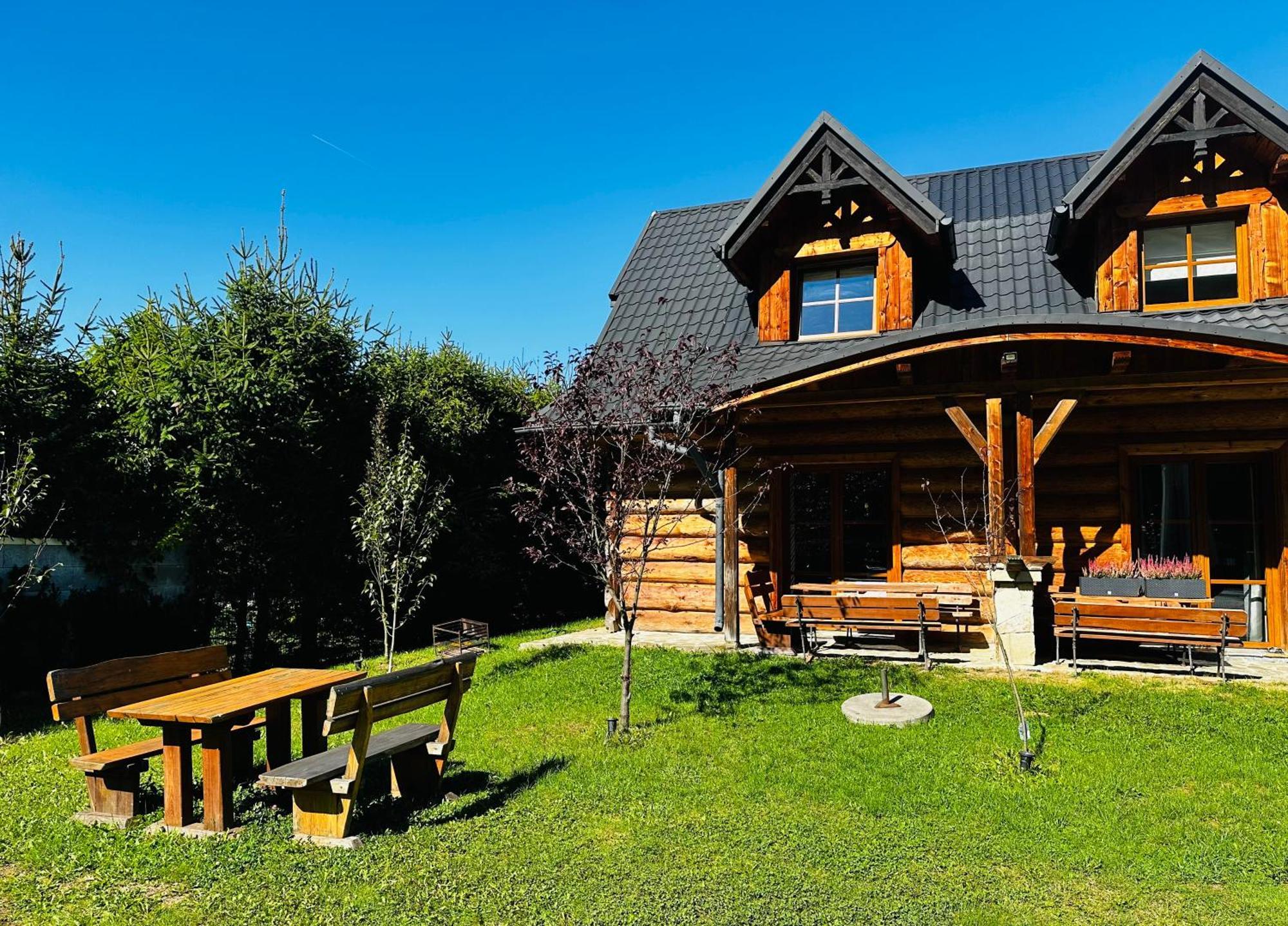 Nad Grajcarkiem Villa Szczawnica Buitenkant foto