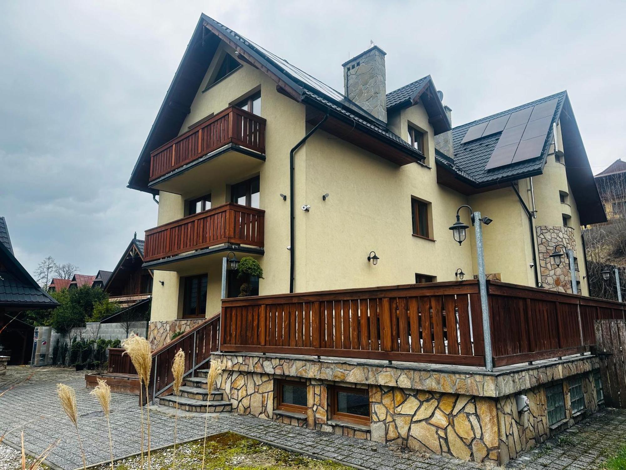 Nad Grajcarkiem Villa Szczawnica Buitenkant foto