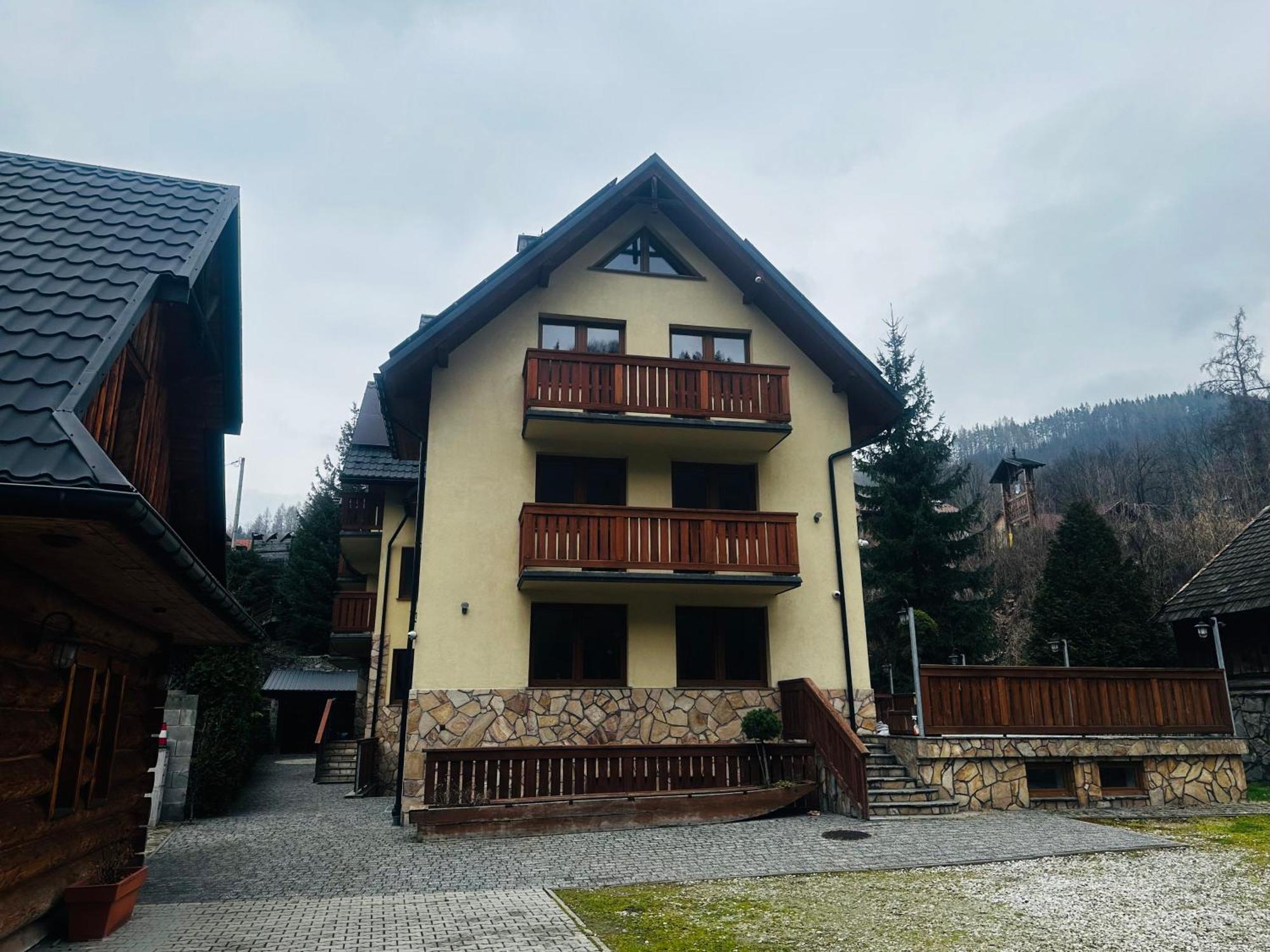 Nad Grajcarkiem Villa Szczawnica Buitenkant foto