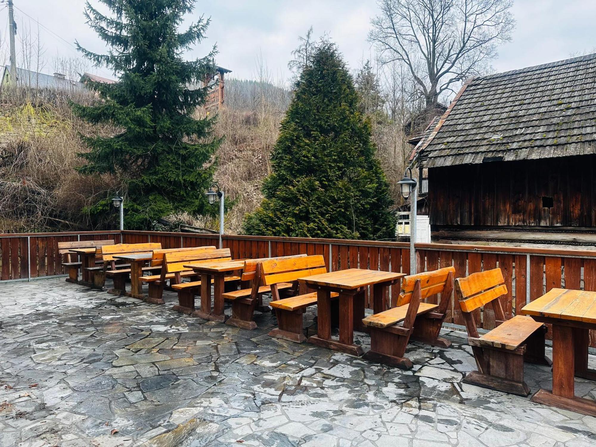 Nad Grajcarkiem Villa Szczawnica Buitenkant foto